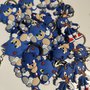 10 portachiavi zaino scuola personalizzati Sonic regalini fine festa