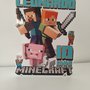 sagoma scritta nome Minecraft in polistirolo personalizza centrotavolo festa compleanno