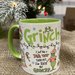 Tazza -Mug in ceramica Grinch Natalizio