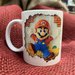 Tazza in ceramica -Super Mario Bros salta