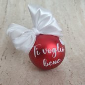 Esclusive Palline per Albero Personalizzate in Vinile - Quantità Limitata! Contattami per Disponibilità!