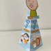 Scatolina piramide Pera Toons personalizza porta regalini festa