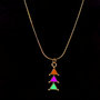 Collana Triangolo Multicolore Elegante