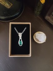 Collana in rame con Malachite 