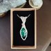 Collana in rame con Onice verde