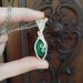 Collana in rame con Onice verde