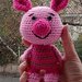 Pimpi piglet amigurumi 