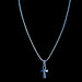 Collana Acciaio Croce Ankh