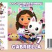 10 Bustine sacchetti Gabby's dollhouse personalizza regalini festa