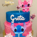 Torta scenografica Stitch