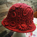 cappello  in stile  cloche  degli anni "20