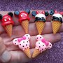 Stampo Multiplo 6 cavità Cono Gelato Topolino Minnie