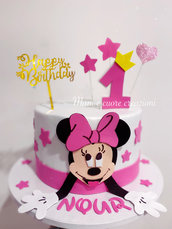 Torta Scenografica Minnie ❤️Nour