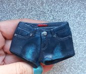 Stampo in Gomma Siliconica Pantaloncini Jeans 