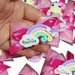 Bomboniera compleanno battesimo bimba unicorno arcobaleno calamita magnete nascita segnaposto 