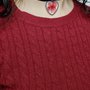 Collana choker heart