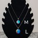 Collana spring blu M