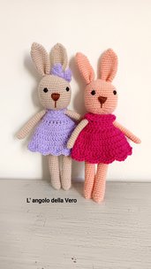 Coniglietti amigurumi uncinetto