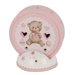 Baby orsetto rosa o celeste con luce led 