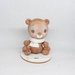 Orso Cake topper battesimo -cake topper nascita -cake topper compleanno orsetto