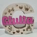 lampada iniziale nome legno regalo personalizzato bimba bimbo handmade luce notturna laser decorazione casa home decor