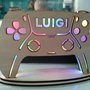 lampada joypad gamer videogioco legno regalo bimba bimbo handmade luce notturna laser decorazione stanzetta personalizzata