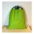 Zaino a sacca Verde Lime (unisex)