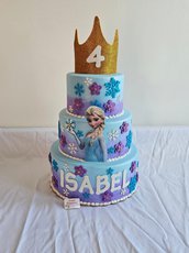 Torta Scenografica Frozen personalizzata 