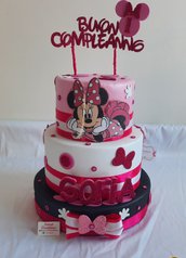 Torta Scenografica Minnie Topolina