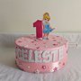 torta Scenografica cenerentola baby personalizzata con nome 