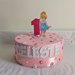 torta Scenografica cenerentola baby personalizzata con nome 