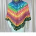 Scialle granny square 