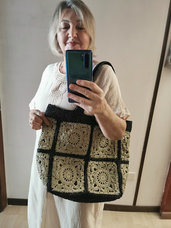 borsa granny square