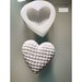 Stampo in silicone cuore con rose per candela sapone gesso 