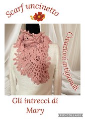 Sciarpa /scarf uncinetto 