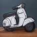 VESPA PIAGGIO led lampada, design italiano