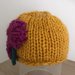 Cappello bambina con applicazioni