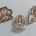 magnete bomboniera super mario principessa peach incisione nome personalizzato handmade laser regalo nascita battesimo compleanno