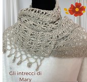 Stola elegante in cotone 