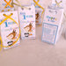 10 milk box portaconfetti animali del bosco compleanno personalizzabile 