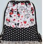 Zaino Minnie e Topolino personalizzabile per scuola, asilo, viaggi e sport