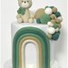 Torta baby shower arcobaleno