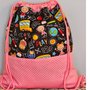 Zaino Back to School personalizzabile per bambina, sacca scuola, asilo, sport, da ginnastica, sacca danza