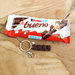 Portachiavi Kinder Bueno in fimo fatto a mano