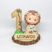 Leone Cake topper 1 anno -statuina torta -cake topper primo compleanno -