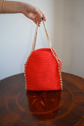 Borsa falabella rossa