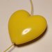 Girocollo con cuore giallo