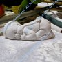 STAMPO NEONATO BIMBO BEBE' IN SILICONE PER CREAZIONI GESSETTI 6 CM CIRCA