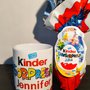 Tazza personalizzata Kinder gran sorpresa mini pasqua regalo gadget fine festa 