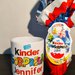 Tazza personalizzata Kinder gran sorpresa mini pasqua regalo gadget fine festa 